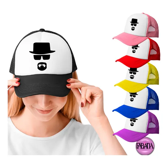Gorras C/malla Sublimadas Breaking Bad 