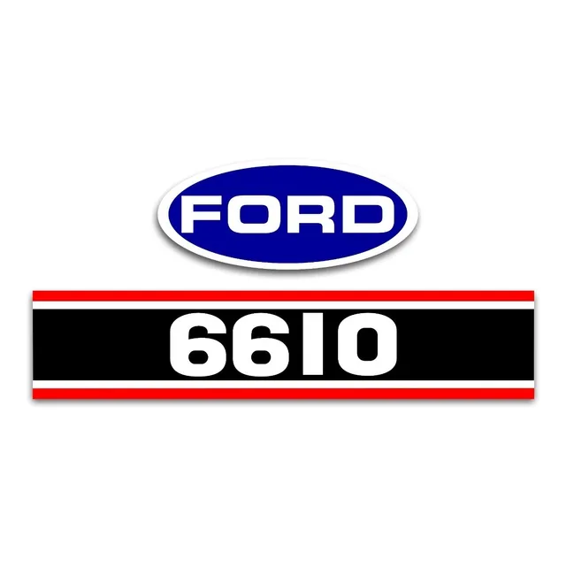 Calcomanía Tractor Ford 6610