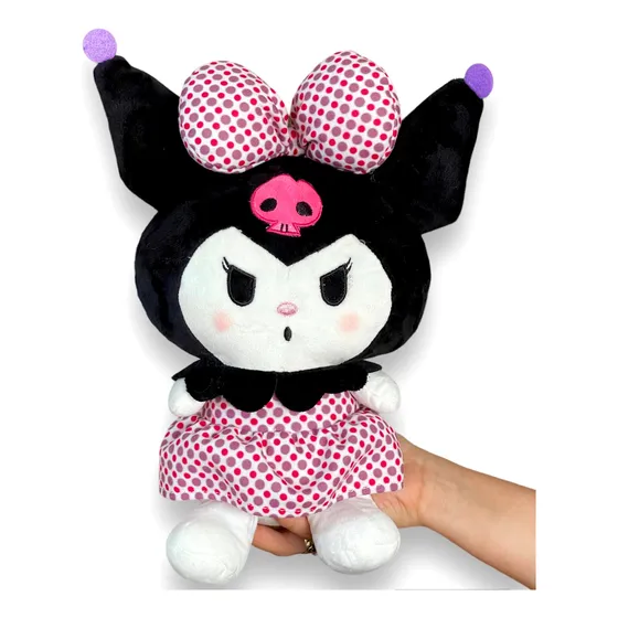 Peluche Kuromi Sanrio Hello Kitty Anime Grande 29cm