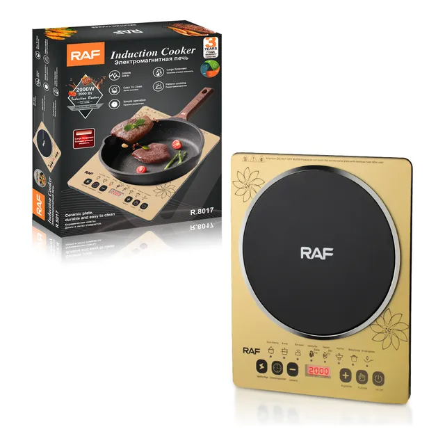 Cocina Encimera Induccion 1 Quemador Raf 8017 2000w