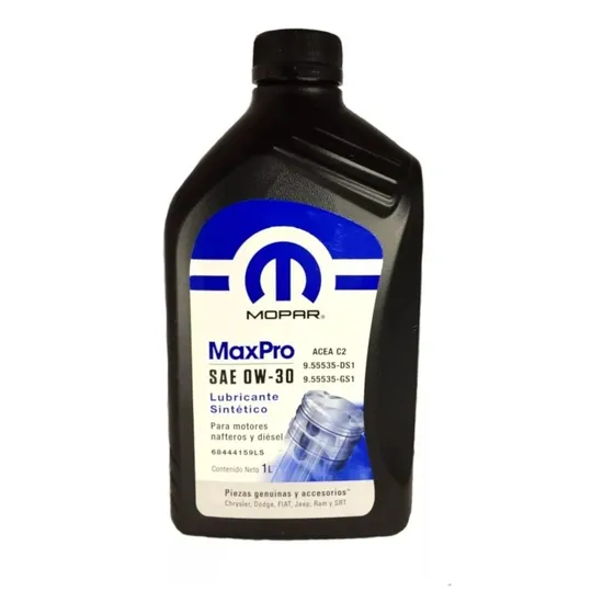 Aceite Mopar Sintetico 0w30