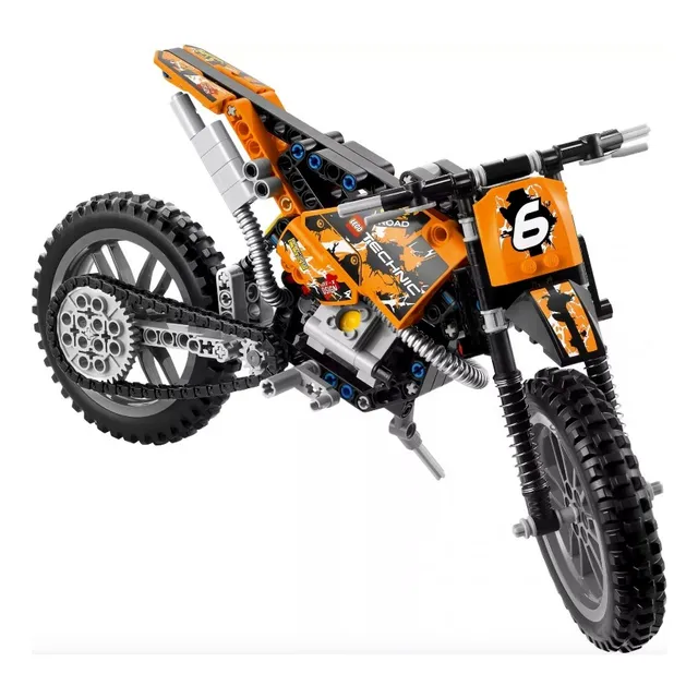 Lego Technic 2 En 1 Moto Cross Bike 42007