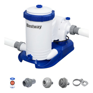 Bomba De Filtrado Alberca Bestway 9463l/h/2500gal Cartucho Bomba De Filtrado Alberca Bestway 9463l/h/2500gal Cartucho