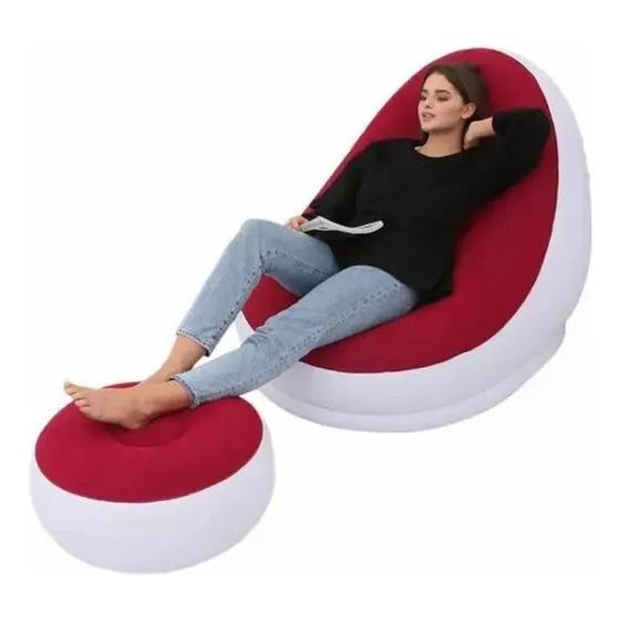 Sillon Puff Inflable Reclinable