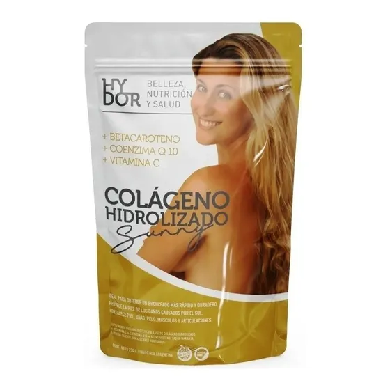 Colageno Hidrolizado Hydor Sunny Betacaroteno + Q10 + Vitc