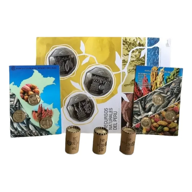 Recursos Naturales Coleccion Completa Cacao Quinua Anchoveta