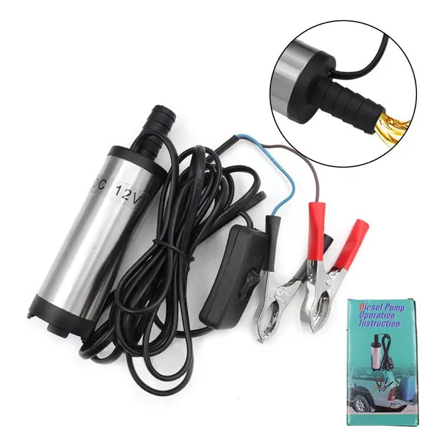 Bomba Sumergible Dc 12 V Para Bombeo De Agua De Aceite