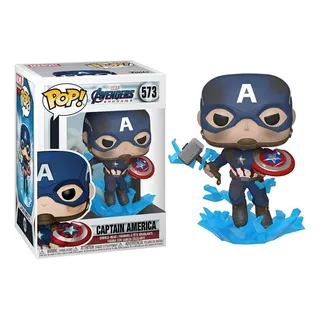 Funko Pop Captain América Avengers Endgame 573 - Marvel Funko Pop Captain América Avengers Endgame 573 - Marvel