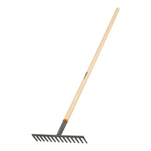 Rastrillo Para Jardineria Recto 14 Dientes Mango 54 Pulgadas