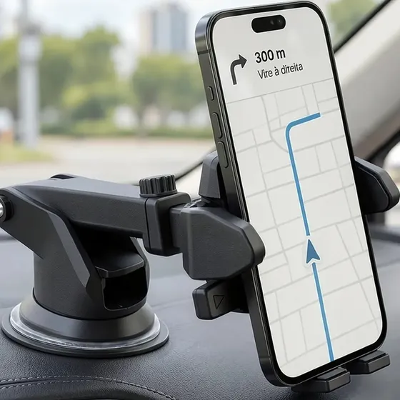 Suporte De Celular Veicular Automotivo Pra Carro Mesa Porta Painel Parede Caminhão Vw Up Jetta Volkswagen Ônix Corolla Gol Universal Ayann