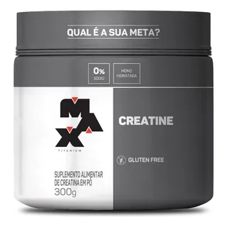 Suplemento Creatina Max Titanium Monohidratada Em PĂł Pote 300g Creatina Po Sem Sabor Suplemento Creatina Max Titanium Monohidratada Em PĂł Pote 300g Creatina Po Sem Sabor