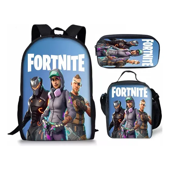 The Bundle, Conjunto De Mochila Fortnite De 3 Peças Para Alu