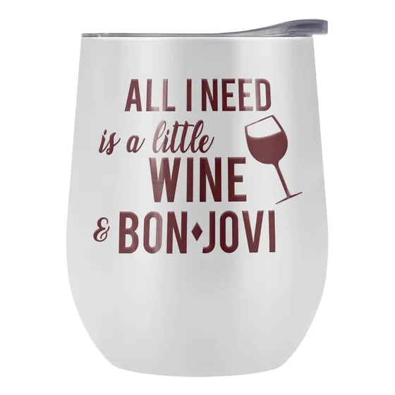 Vaso Tallo 12 Onza Viaje Acero Inoxidable Lago Aislado Tapa