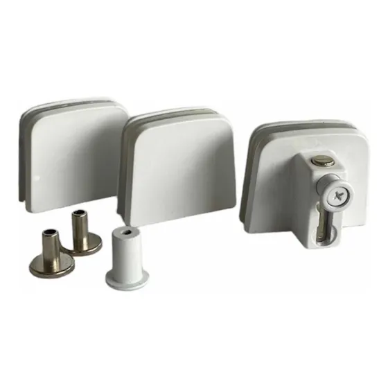 Kit Instalação Janela Pivotante Vidro Temperado Blindex Cor Branco