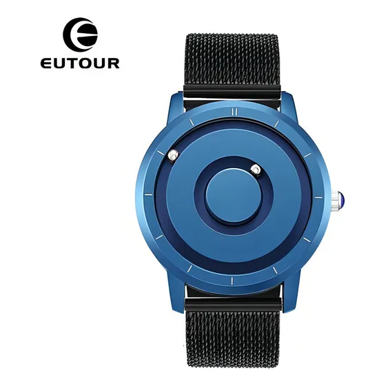Relojes De Cuarzo Eutour E024w, Modernos, Con Bola Magnética