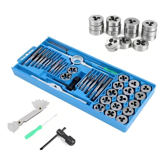 Juego De Terrajas Machos Set De Terrajas Milimetrica Terraja 40 Piezas