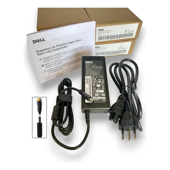 Original Fonte Carregador Dell La65ns2-01 Pa-1650-02b4 19.5v