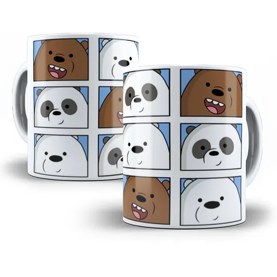 Caneca Ursos Sem Curso Modelo 2