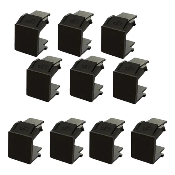 Inserto Patch Panel Negro Belden Ax102263 10 Pza