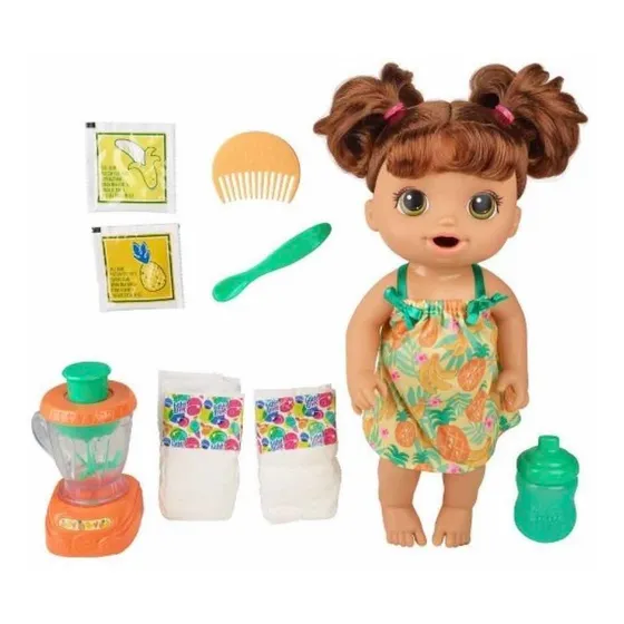 Muñeca Baby Alive Bebé Batidos Magicos Y Accesorios
