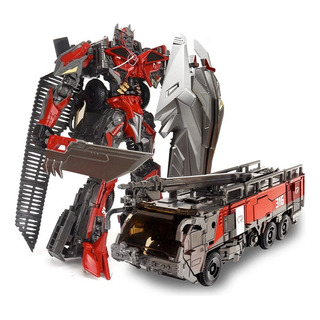 Transformers Sentinel Prime Camión Bomberos Deformable Coche Transformers Sentinel Prime Camión Bomberos Deformable Coche