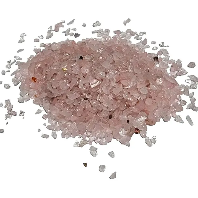 Piedra Cuarzo Rosa Para Elaboración  Orgones. 100gr