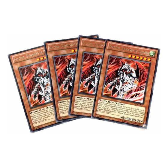 Alector Sovereign Of Birds X4 - Tu06-sp011 Yu-gi-oh! 2011