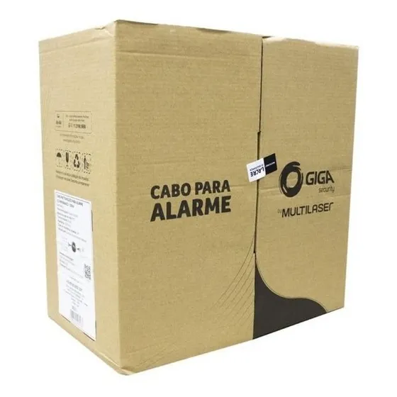 Caixa Cabo Rede Cat5  Pto Cftv Multilaser 4 Pares 150 Metros
