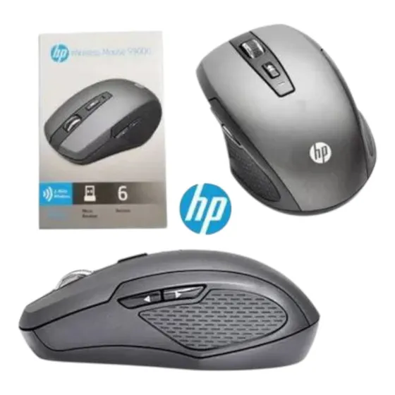 Mouse Inalambrico Hp 2.4g Optico Usb Wireles 10 Metros 