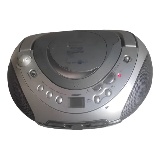 Reproductor Portatil Mp3 Cd Cassette Radio Am/fm