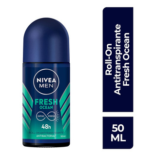 Desodorante Men Fresh Ocean Roll On 50ml Nivea Desodorante Men Fresh Ocean Roll On 50ml Nivea