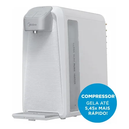 Purificador De Água Slimpure Midea Branco Compressor