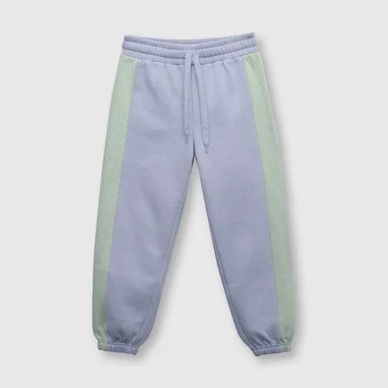 Pantalón De Niña Bicolor Violeta Colloky