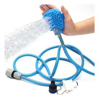 Guante De Baño Para Perro Con Manguera Ducha Limpieza Masaje Guante De Baño Para Perro Con Manguera Ducha Limpieza Masaje