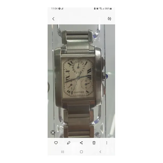 Reloj Cartier Tankfrancaise