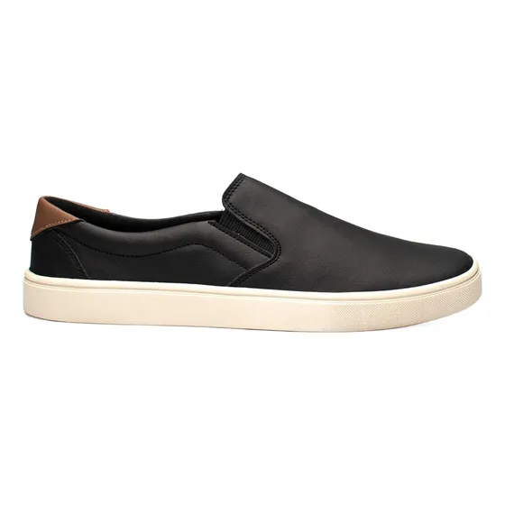 Tênis Masculino Sapatênis Iate Elástico Slip On Confortável