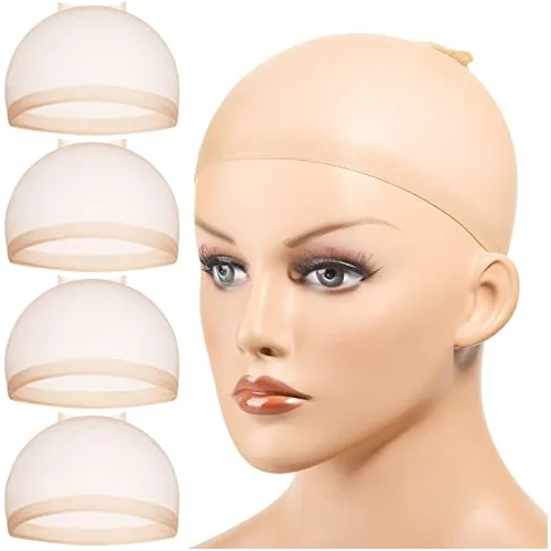 Fandamei Hd Wig Caps, 4pcs Ultra Thin Wig Caps N23tj