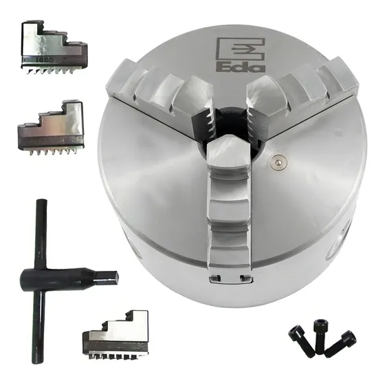 Placa Para Torno Com 3 Castanhas 250mm Universal Eda