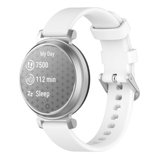 Correa De Reloj De Silicona Blanca De 14 Mm For Garmin Lily Correa De Reloj De Silicona Blanca De 14 Mm For Garmin Lily