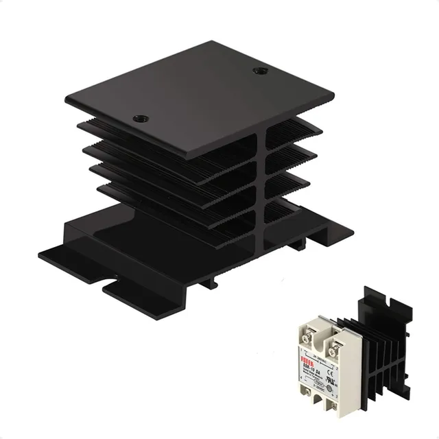 Disipador Calor Relevador Relay Estado Solido Ssr Aluminio