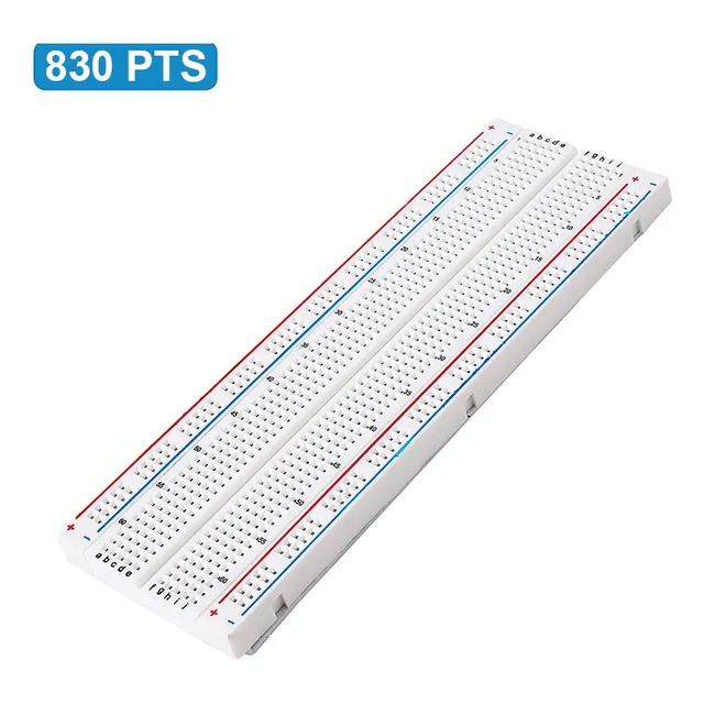 Protoboard 830 puntos/placa de pruebas 830 agujeros Arduino