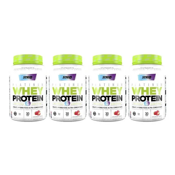 Proteina Whey Star Nutrition 1 Kg X 4 Unidades
