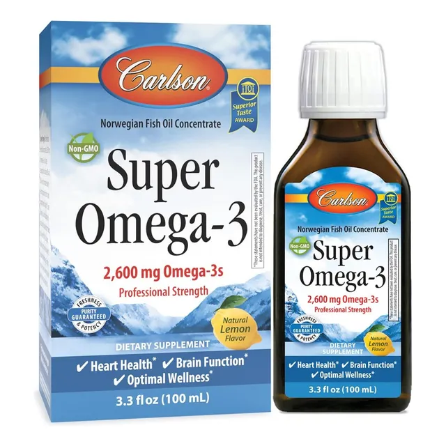 Super Omega 3 2600 Mg Carlson 100 Ml