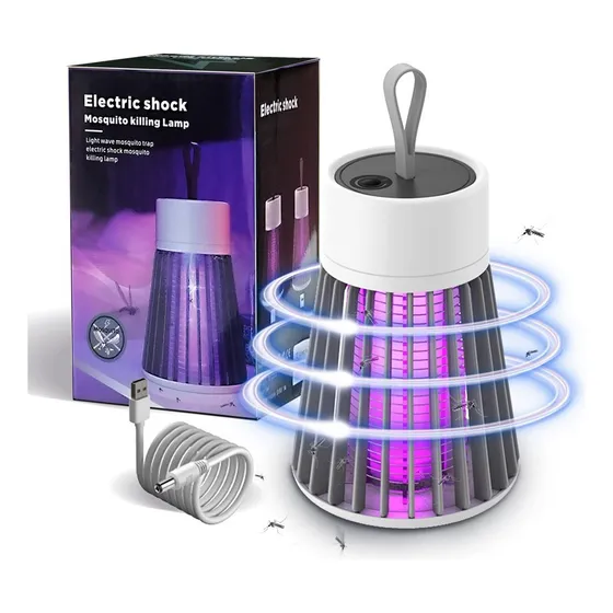 Lampara Uv Anti Mosquito Recargable