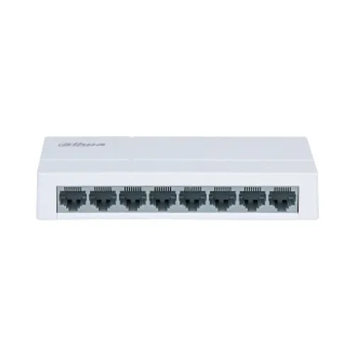 Switch 8 Puertos Dahua Desktop Switch Pfs3008-8et-l