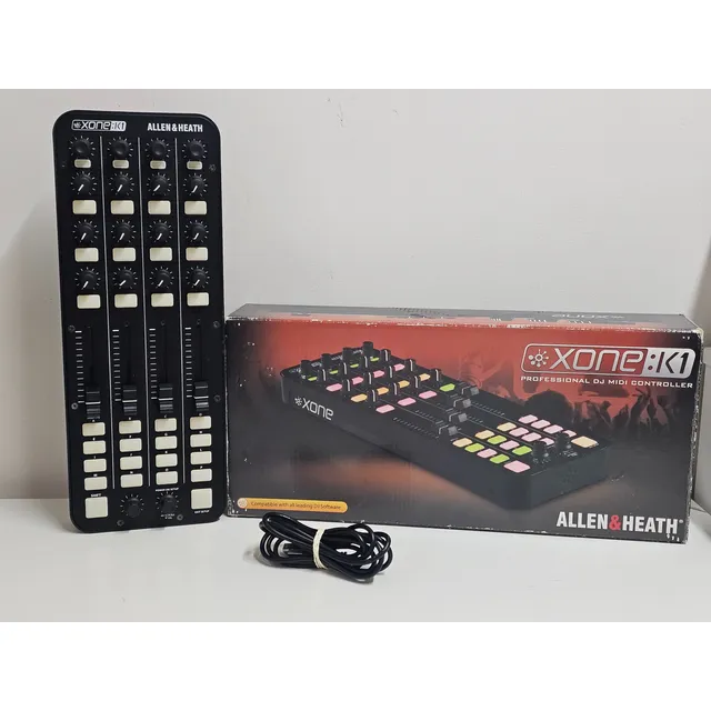 Controlador Dj Allen & Heath Xone K1 Negro Con Caja Y Cable