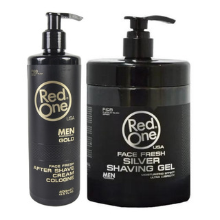 Redone Aftershave Gold 400ml + Shaving Gel Silver 1l Redone Aftershave Gold 400ml + Shaving Gel Silver 1l