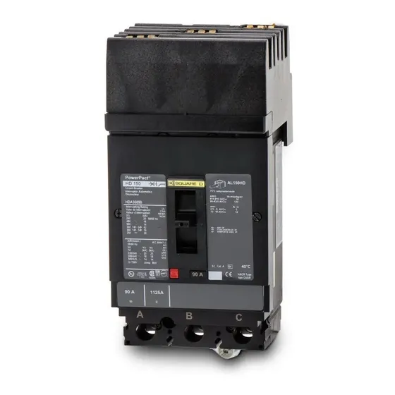 Interruptor Termomagnetico 90a I-line Hda36090 Squared
