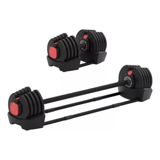 Kit De Mancuernas Ajustables De 40kg