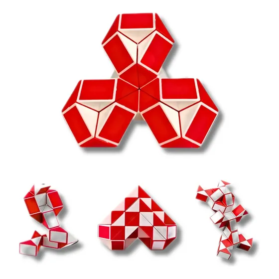 Kit Serie 6 Cubo Mágico Profissional Brinquedo 3x3x3